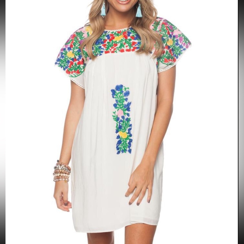 Embroidered dress